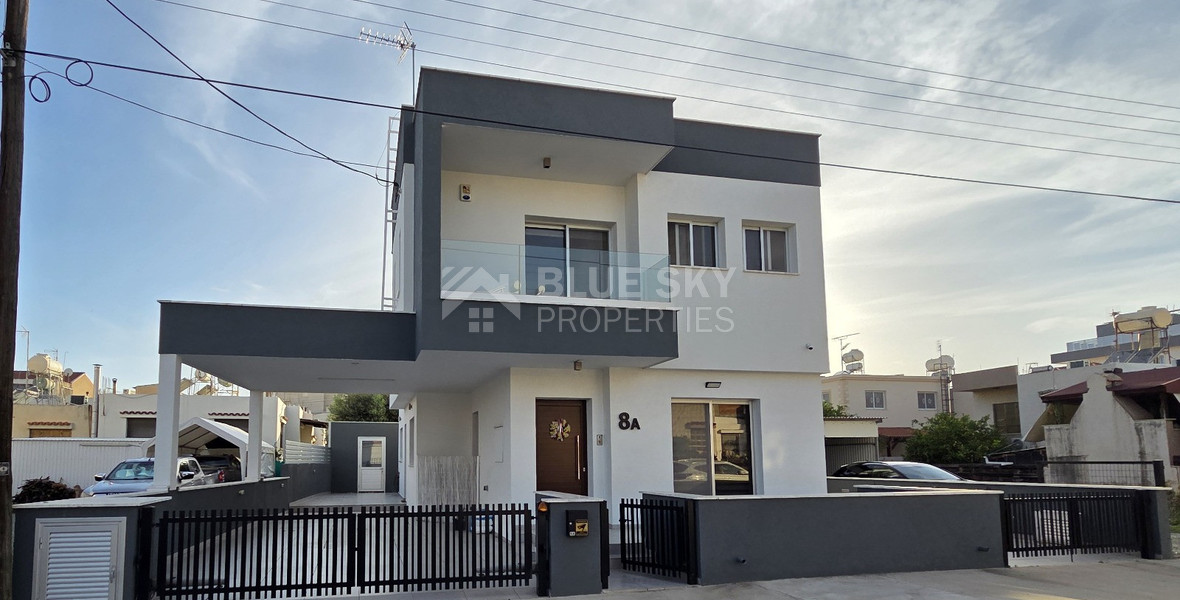 Modern Fully Furnished Three-Bedroom House for Sale in Kato Polemidia | No VAT