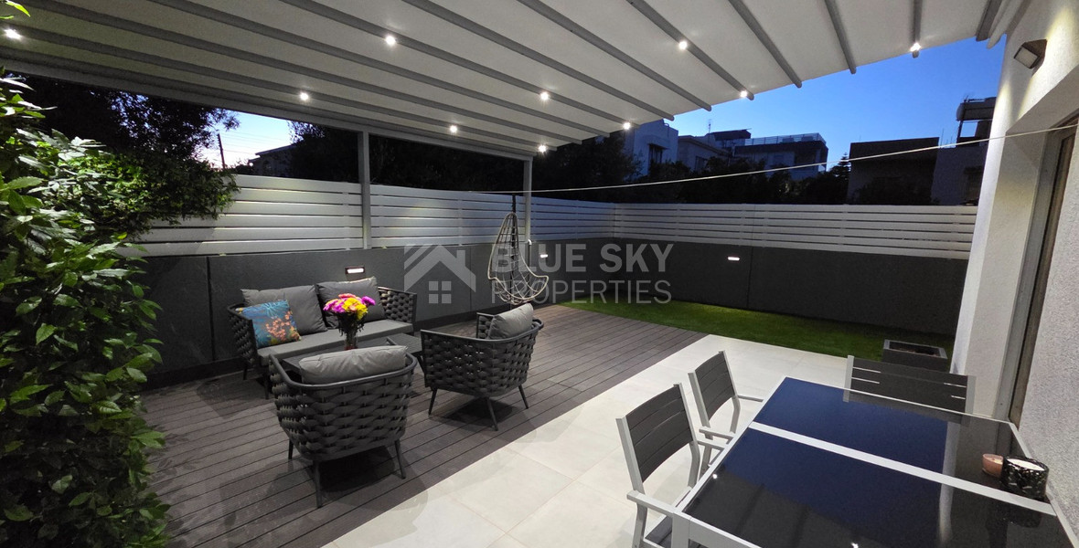 Modern Fully Furnished Three-Bedroom House for Sale in Kato Polemidia | No VAT