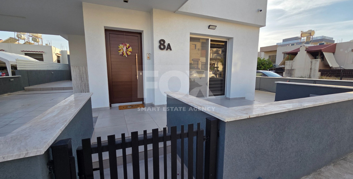 Modern Fully Furnished Three-Bedroom House for Sale in Kato Polemidia | No VAT