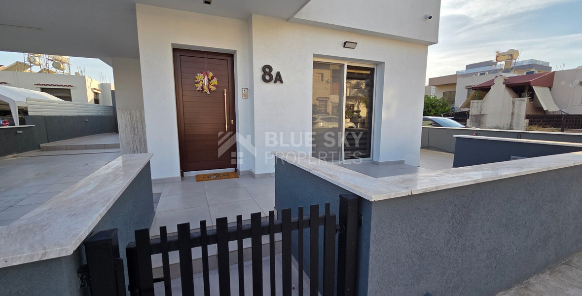 Modern Fully Furnished Three-Bedroom House for Sale in Kato Polemidia | No VAT