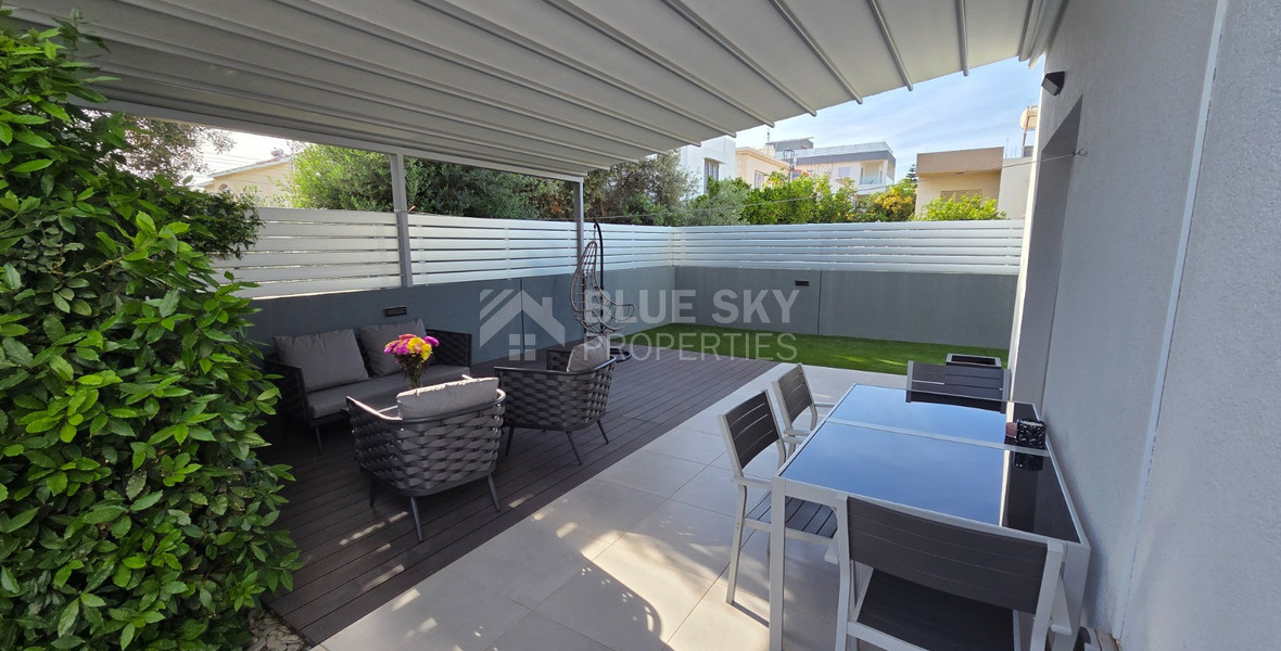 Modern Fully Furnished Three-Bedroom House for Sale in Kato Polemidia | No VAT