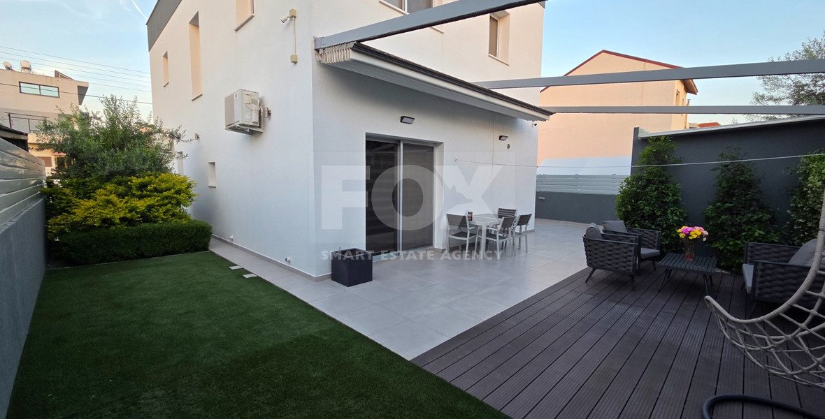 Modern Fully Furnished Three-Bedroom House for Sale in Kato Polemidia | No VAT