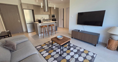 One bedroom furnished top floor apartment for rent in Agios Athanasios