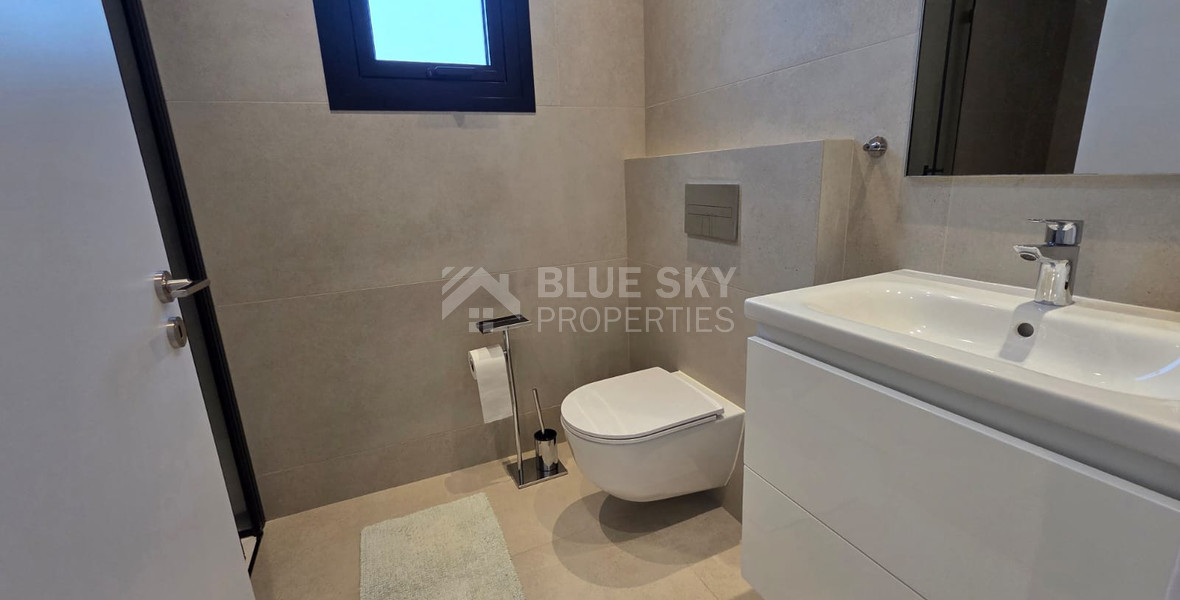 One bedroom furnished top floor apartment for rent in Agios Athanasios