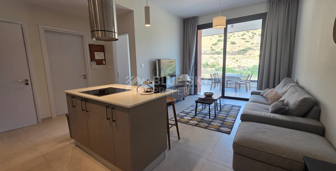 One bedroom furnished top floor apartment for rent in Agios Athanasios