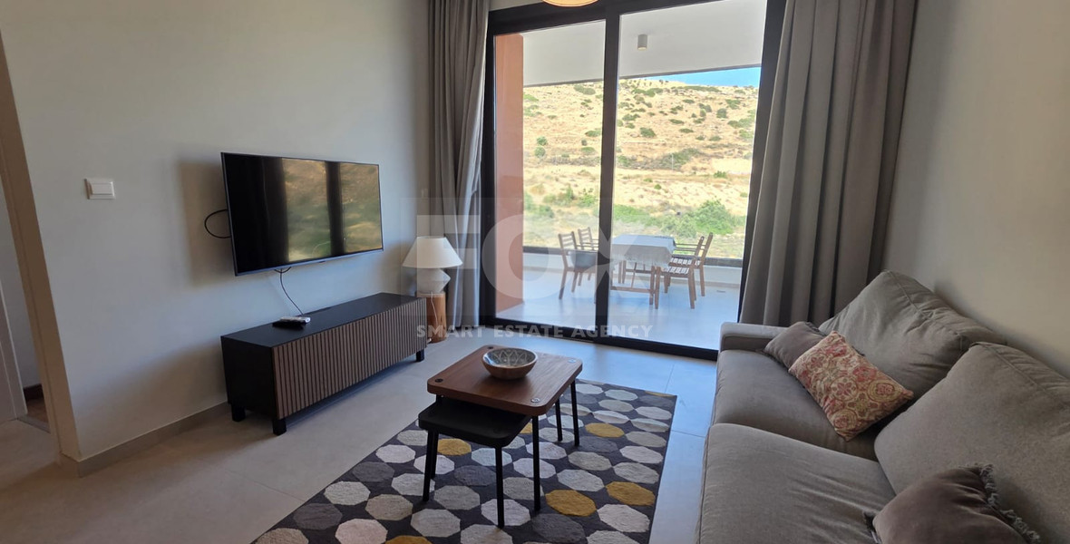 One bedroom furnished top floor apartment for rent in Agios Athanasios