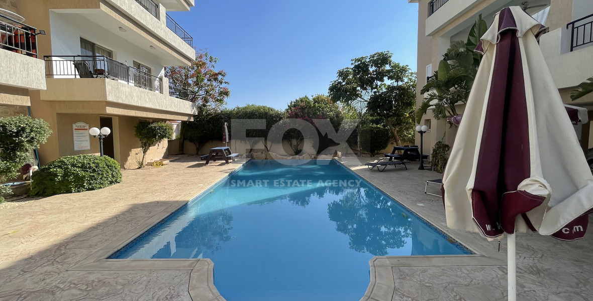 Spacious Two Bedroom Apartment for Rent in Tala, Paphos with Sea & Mountain Views