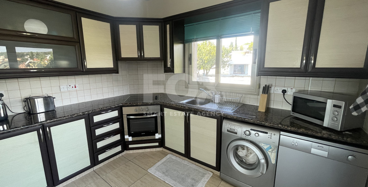 Spacious Two Bedroom Apartment for Rent in Tala, Paphos with Sea & Mountain Views
