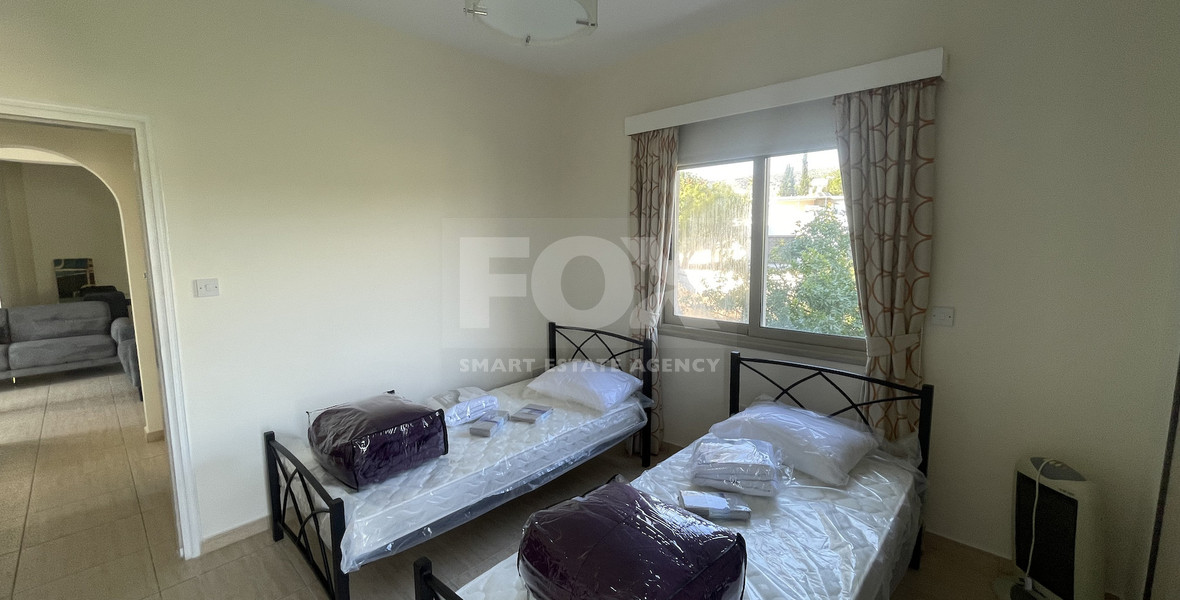Spacious Two Bedroom Apartment for Rent in Tala, Paphos with Sea & Mountain Views
