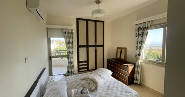 Spacious Two Bedroom Apartment for Rent in Tala, Paphos with Sea & Mountain Views