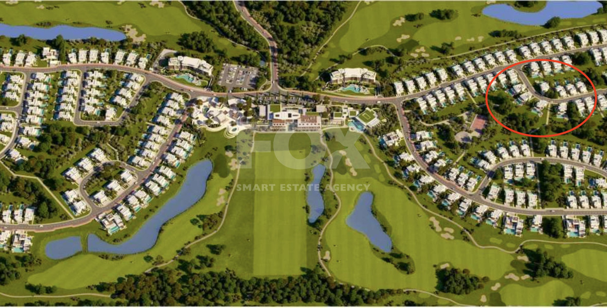 Premium Sunrise View Residential Plot for Sale in Limassol Greens Golf Resort, Tserkezoi