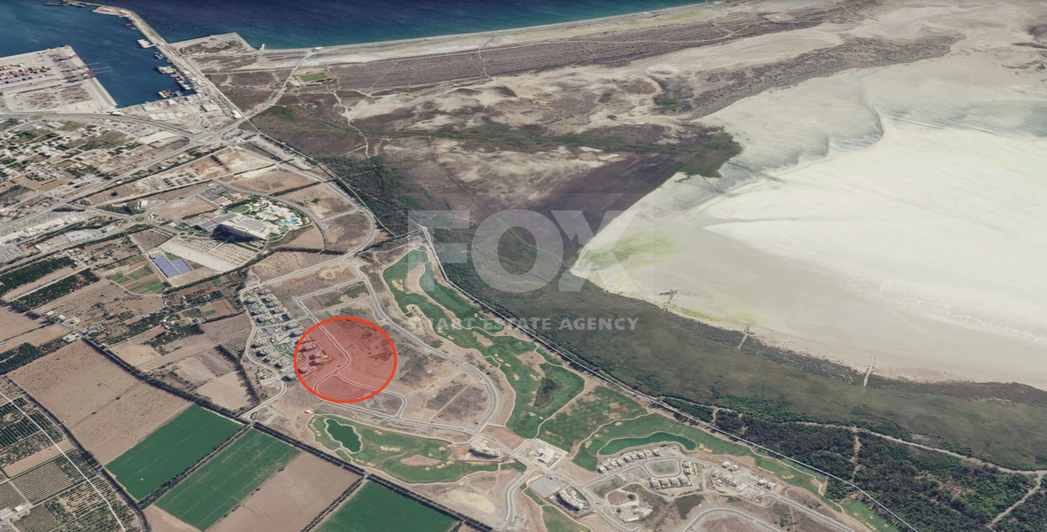 Premium Sunrise View Residential Plot for Sale in Limassol Greens Golf Resort, Tserkezoi