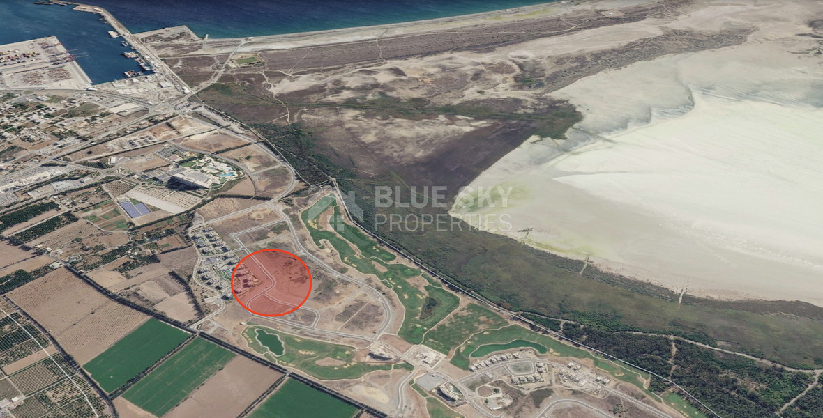 Premium Sunrise View Residential Plot for Sale in Limassol Greens Golf Resort, Tserkezoi