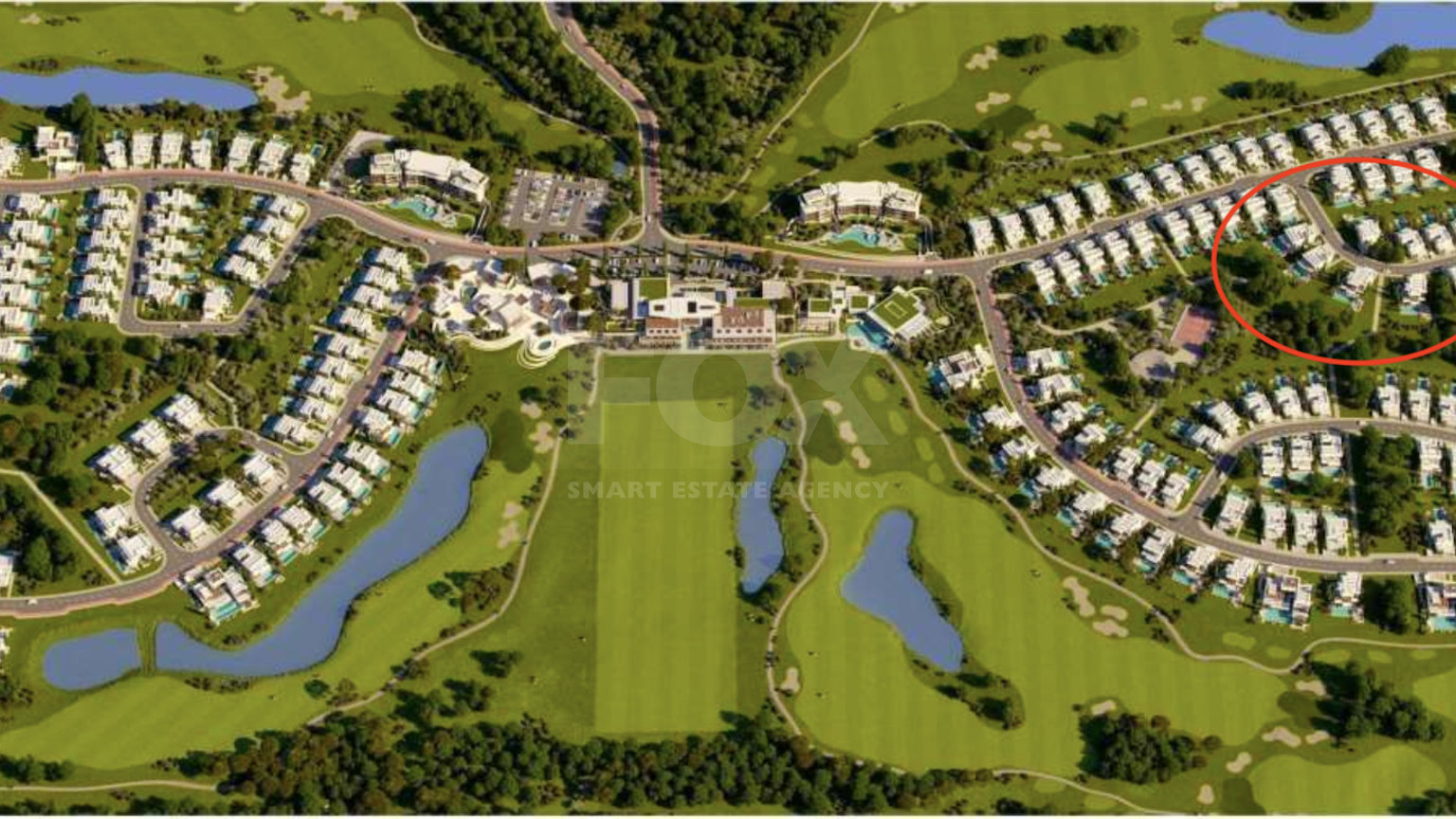 Premium Sunrise View Residential Plot for Sale in Limassol Greens Golf Resort, Tserkezoi