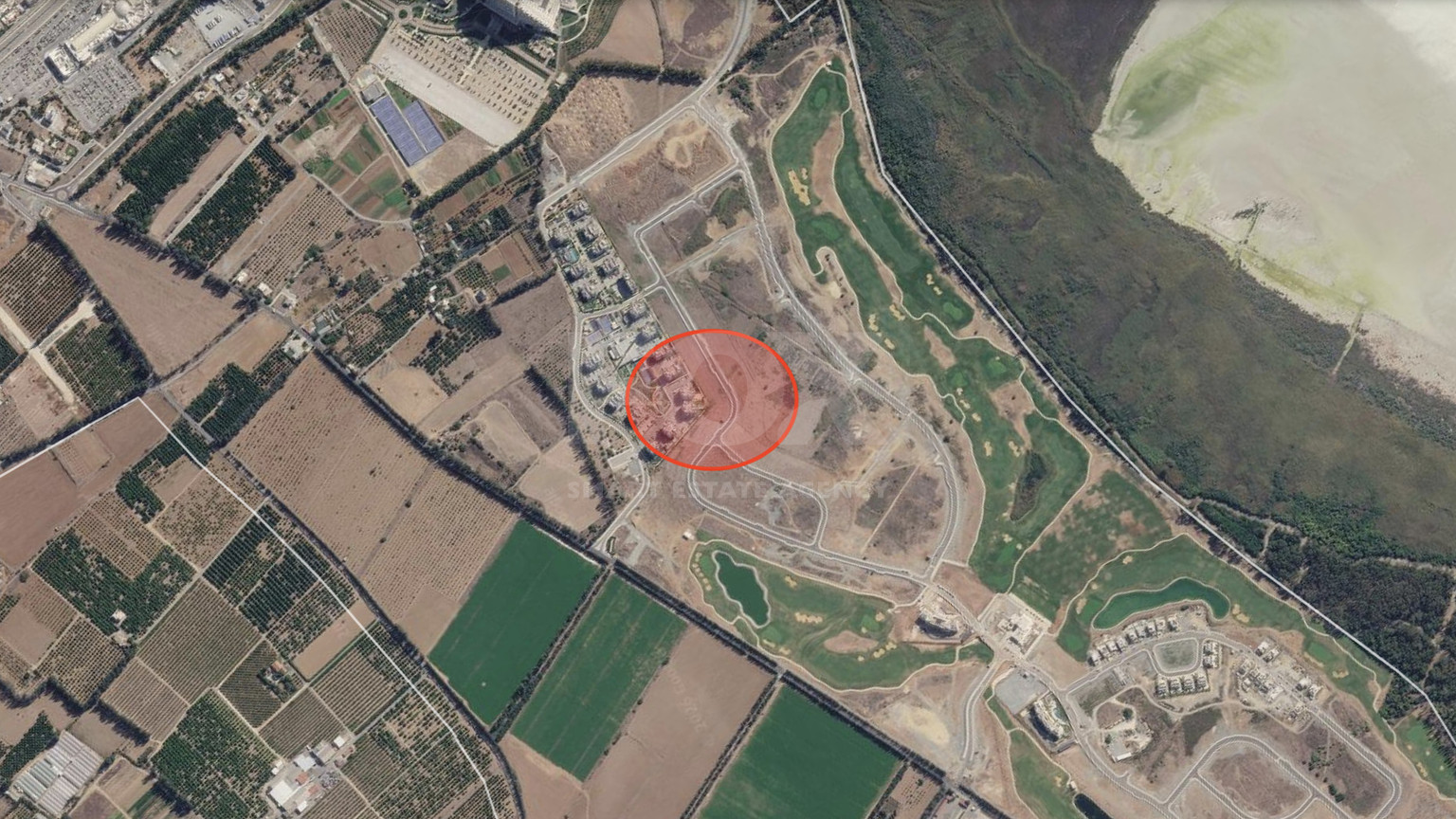 Premium Sunrise View Residential Plot for Sale in Limassol Greens Golf Resort, Tserkezoi
