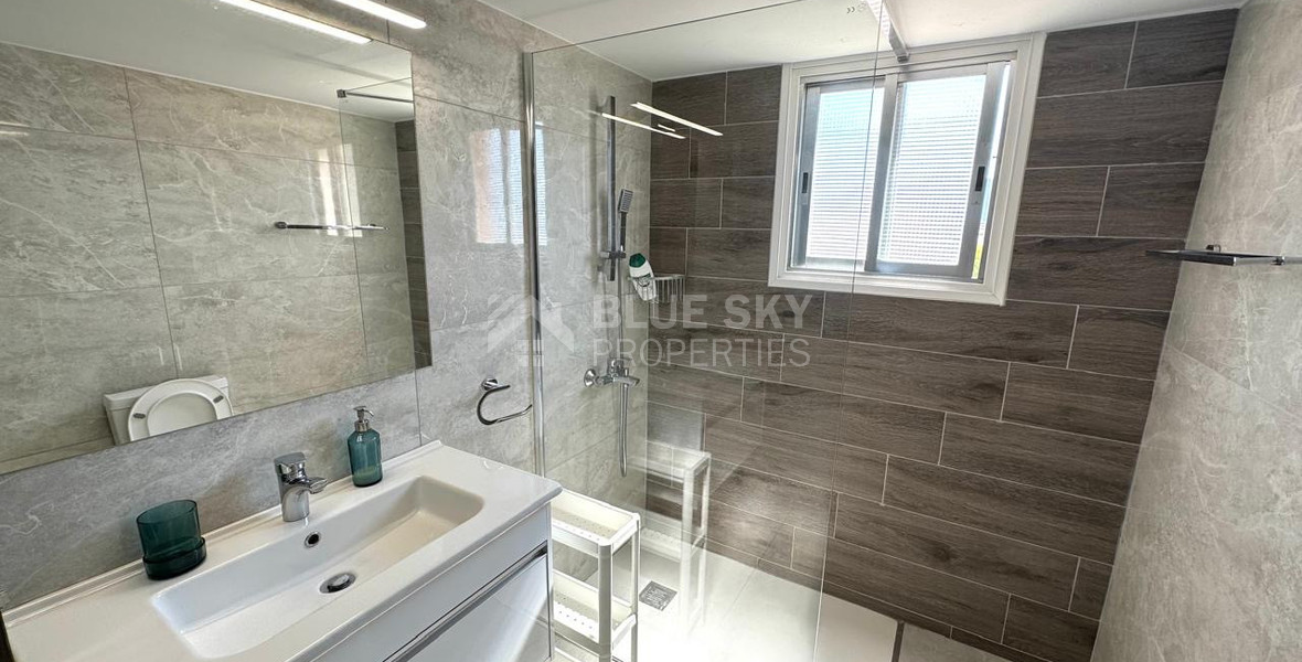 RENT: RENOVATED 2 BEDROOM 2 BATHROOM APARTMENT IN AGIA ZONI.