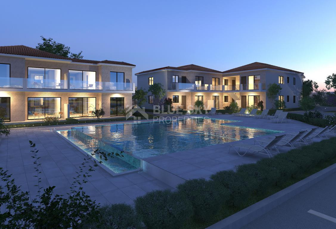 Elegant Ground Floor Apartment with Spacious Garden and Communal Pool for sale in Prodromi, Poly Chrysocchous