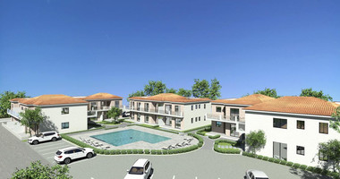 Elegant Ground Floor Apartment with Spacious Garden and Communal Pool for sale in Prodromi, Poly Chrysocchous