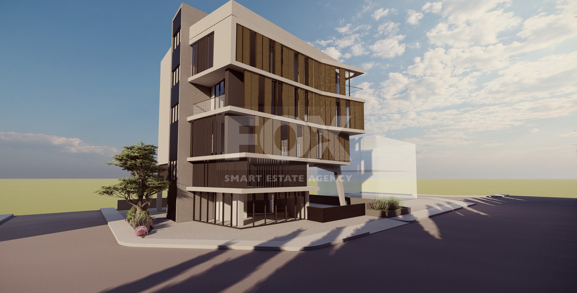 RENT: NEW LUXURY OFFICE BUILDING IN AGIOS NIKOLAOS BUSINESS AREA OF LIMASSOL.