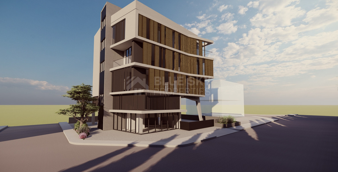 RENT: NEW LUXURY OFFICE BUILDING IN AGIOS NIKOLAOS BUSINESS AREA OF LIMASSOL.