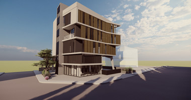 RENT: NEW LUXURY OFFICE BUILDING IN AGIOS NIKOLAOS BUSINESS AREA OF LIMASSOL.