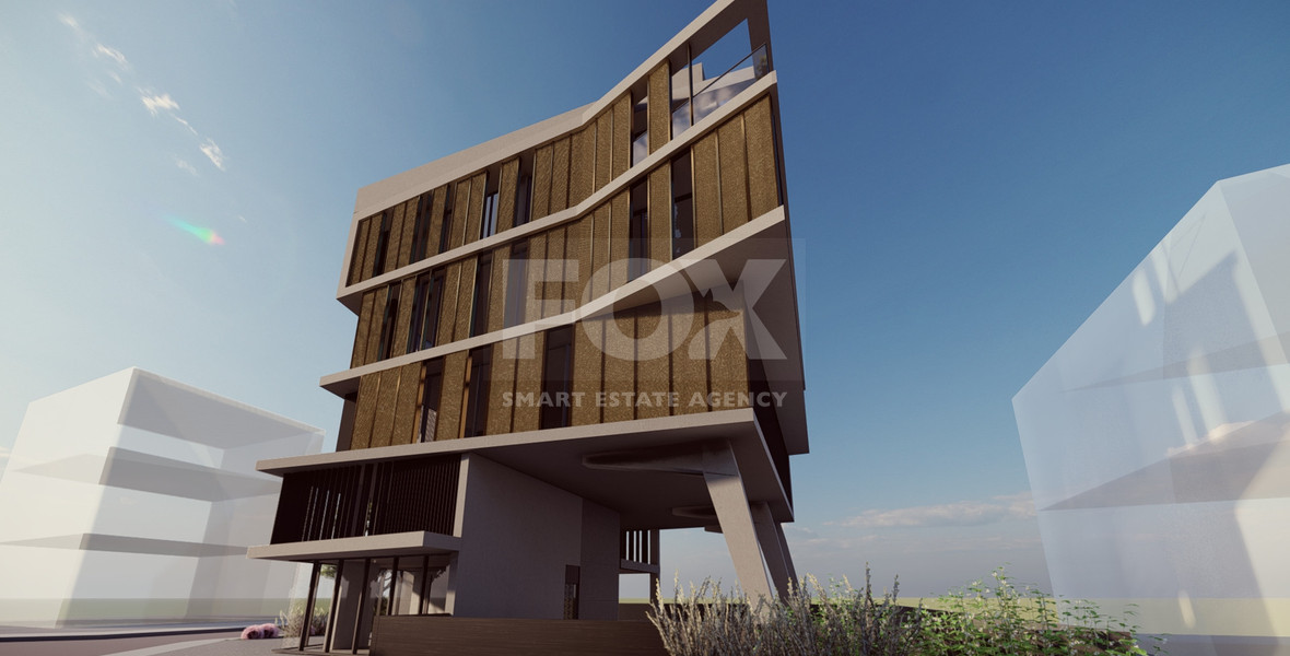 RENT: NEW LUXURY OFFICE BUILDING IN AGIOS NIKOLAOS BUSINESS AREA OF LIMASSOL.