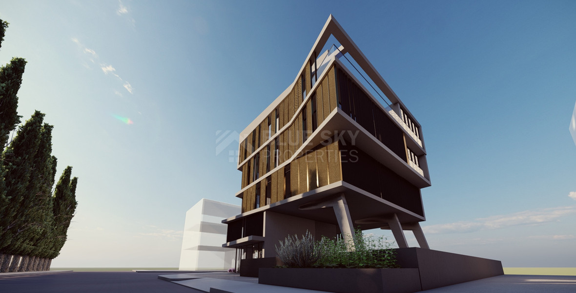 RENT: NEW LUXURY OFFICE BUILDING IN AGIOS NIKOLAOS BUSINESS AREA OF LIMASSOL.
