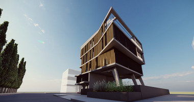 RENT: NEW LUXURY OFFICE BUILDING IN AGIOS NIKOLAOS BUSINESS AREA OF LIMASSOL.