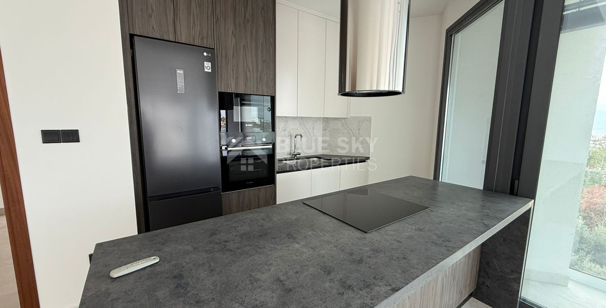 For sale  two -Bedroom Penthouse with Panoramic Sea Views in Konia, Paphos