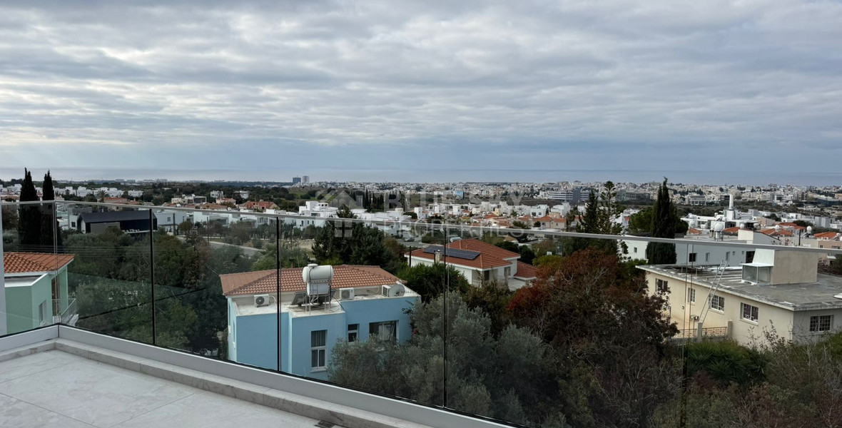 For sale  two -Bedroom Penthouse with Panoramic Sea Views in Konia, Paphos