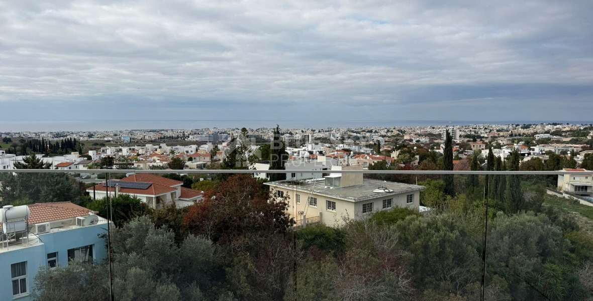 For sale  two -Bedroom Penthouse with Panoramic Sea Views in Konia, Paphos