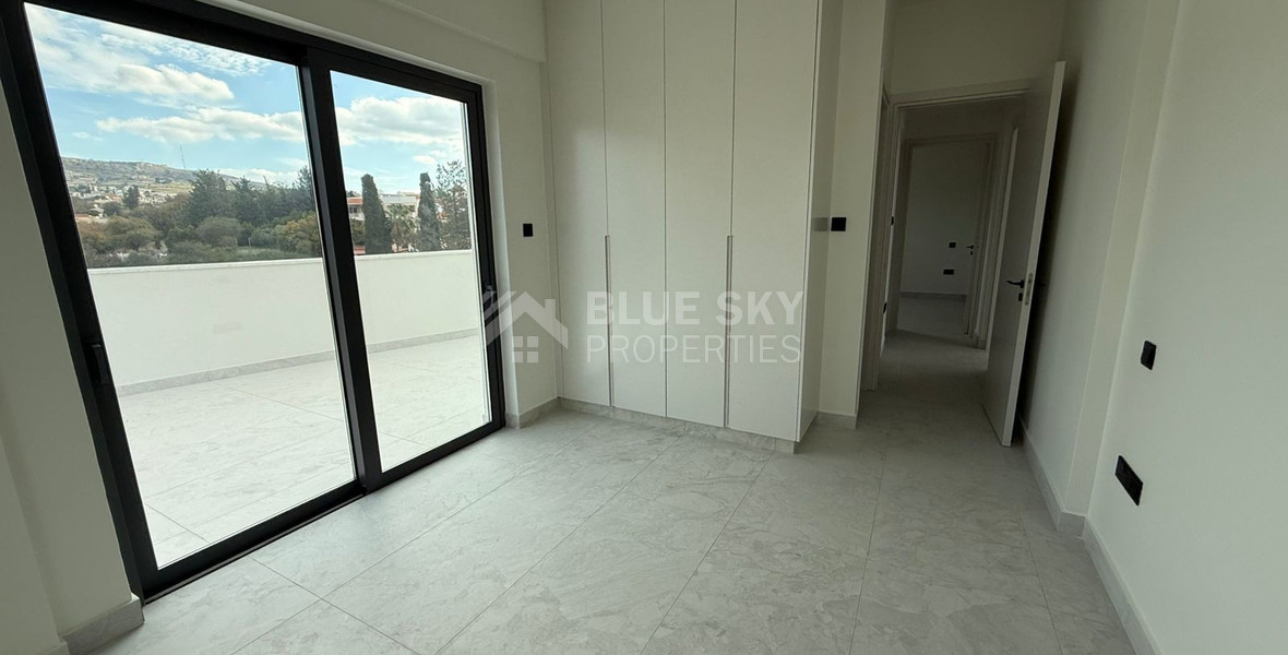 For sale  two -Bedroom Penthouse with Panoramic Sea Views in Konia, Paphos