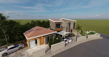 An Exceptional  five bedroom Villa in Konia–Anavargos, Paphos for sale , Privacy, views, and resort-style living — all in one address.