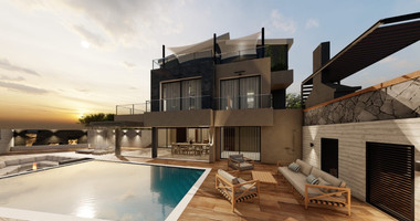 An Exceptional  five bedroom Villa in Konia–Anavargos, Paphos for sale , Privacy, views, and resort-style living — all in one address.