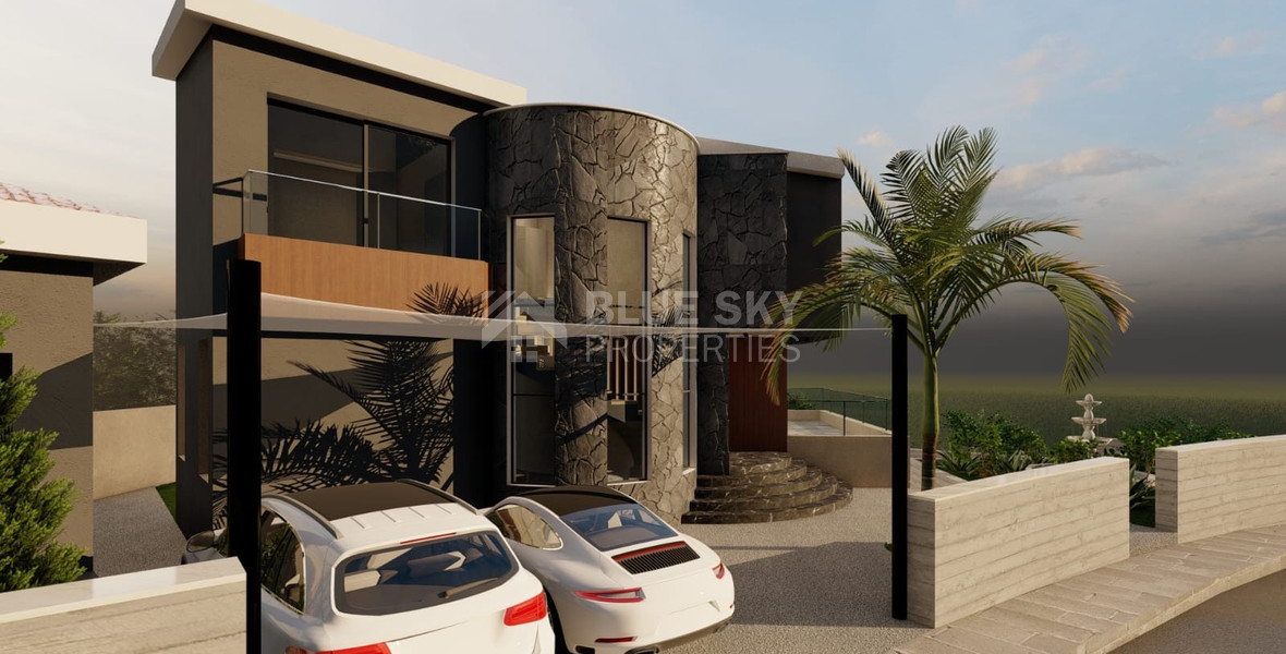 An Exceptional  five bedroom Villa in Konia–Anavargos, Paphos for sale , Privacy, views, and resort-style living — all in one address.