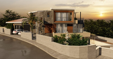 An Exceptional  five bedroom Villa in Konia–Anavargos, Paphos for sale , Privacy, views, and resort-style living — all in one address.