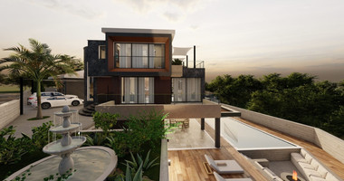 An Exceptional  five bedroom Villa in Konia–Anavargos, Paphos for sale , Privacy, views, and resort-style living — all in one address.
