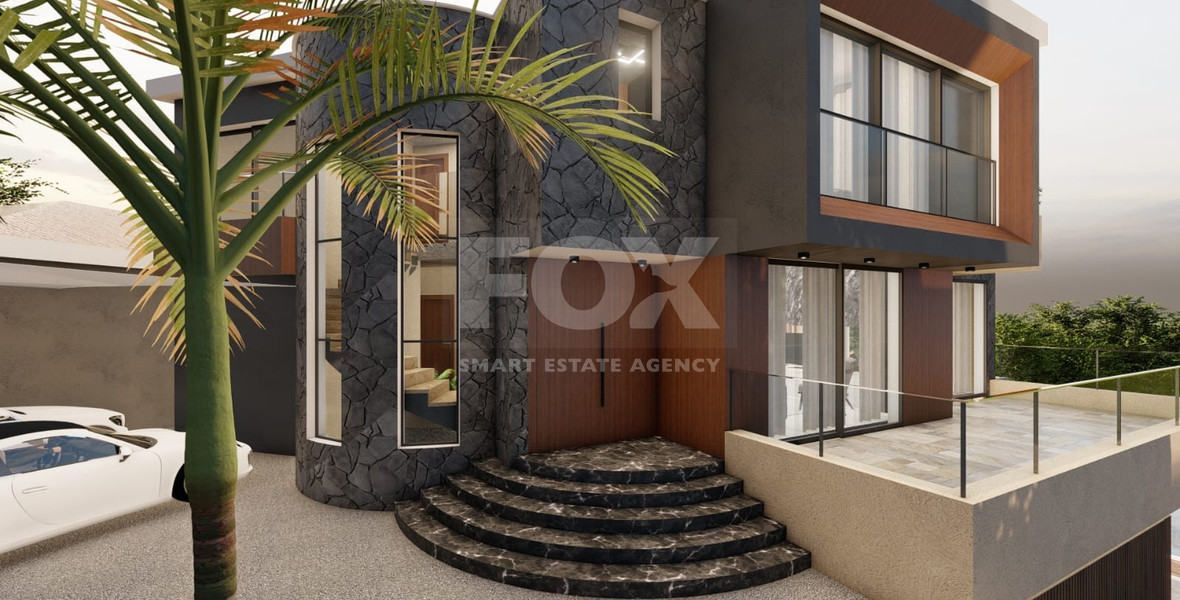 An Exceptional  five bedroom Villa in Konia–Anavargos, Paphos for sale , Privacy, views, and resort-style living — all in one address.
