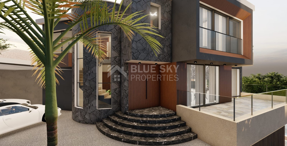 An Exceptional  five bedroom Villa in Konia–Anavargos, Paphos for sale , Privacy, views, and resort-style living — all in one address.