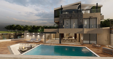 An Exceptional  five bedroom Villa in Konia–Anavargos, Paphos for sale , Privacy, views, and resort-style living — all in one address.