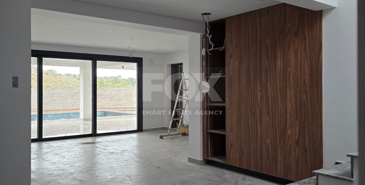 An Exceptional  five bedroom Villa in Konia–Anavargos, Paphos for sale , Privacy, views, and resort-style living — all in one address.