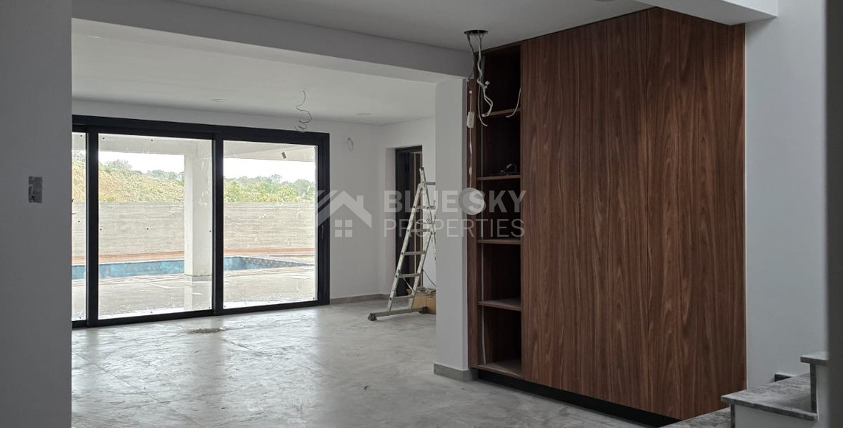 An Exceptional  five bedroom Villa in Konia–Anavargos, Paphos for sale , Privacy, views, and resort-style living — all in one address.