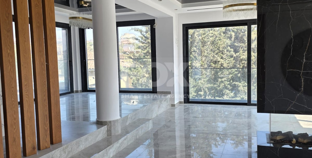 An Exceptional  five bedroom Villa in Konia–Anavargos, Paphos for sale , Privacy, views, and resort-style living — all in one address.