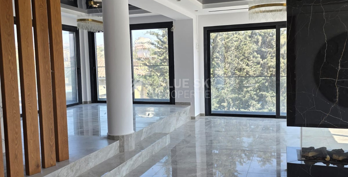 An Exceptional  five bedroom Villa in Konia–Anavargos, Paphos for sale , Privacy, views, and resort-style living — all in one address.