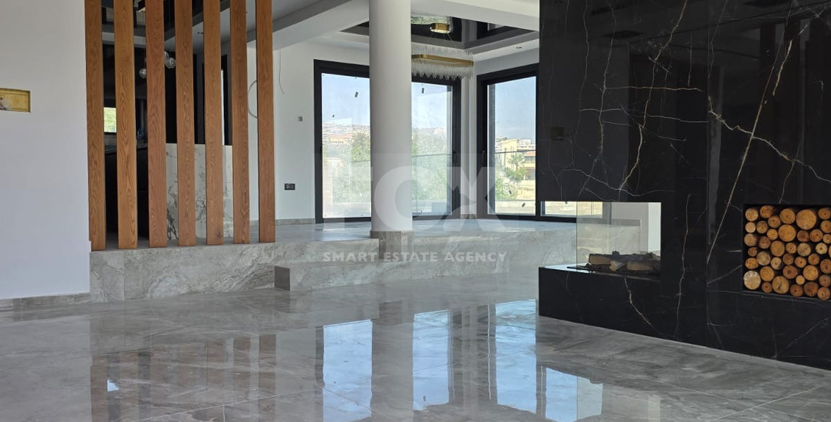 An Exceptional  five bedroom Villa in Konia–Anavargos, Paphos for sale , Privacy, views, and resort-style living — all in one address.