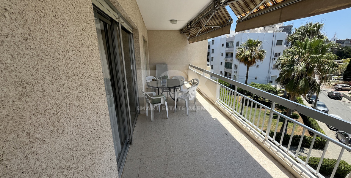 For Rent Bright Furnished 3-Bed Apartment near Sea Front in Agios Athanasios