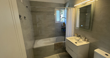 For Rent Bright Furnished 3-Bed Apartment near Sea Front in Agios Athanasios