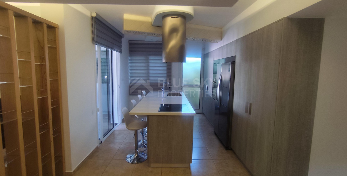 Spacious three Bedroom Fully Furnished Apartment with Enclosed Veranda | Prime Limassol Location