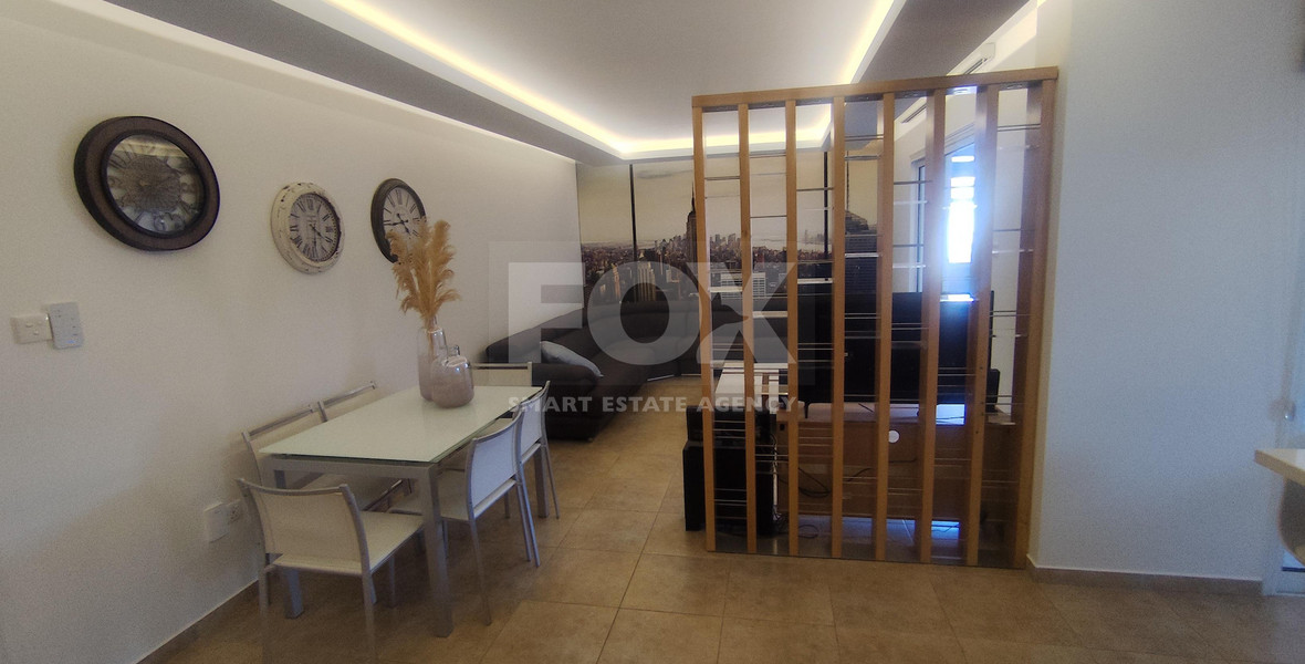 Spacious three Bedroom Fully Furnished Apartment with Enclosed Veranda | Prime Limassol Location
