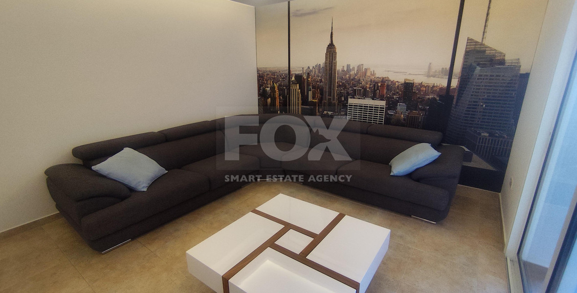 Spacious three Bedroom Fully Furnished Apartment with Enclosed Veranda | Prime Limassol Location
